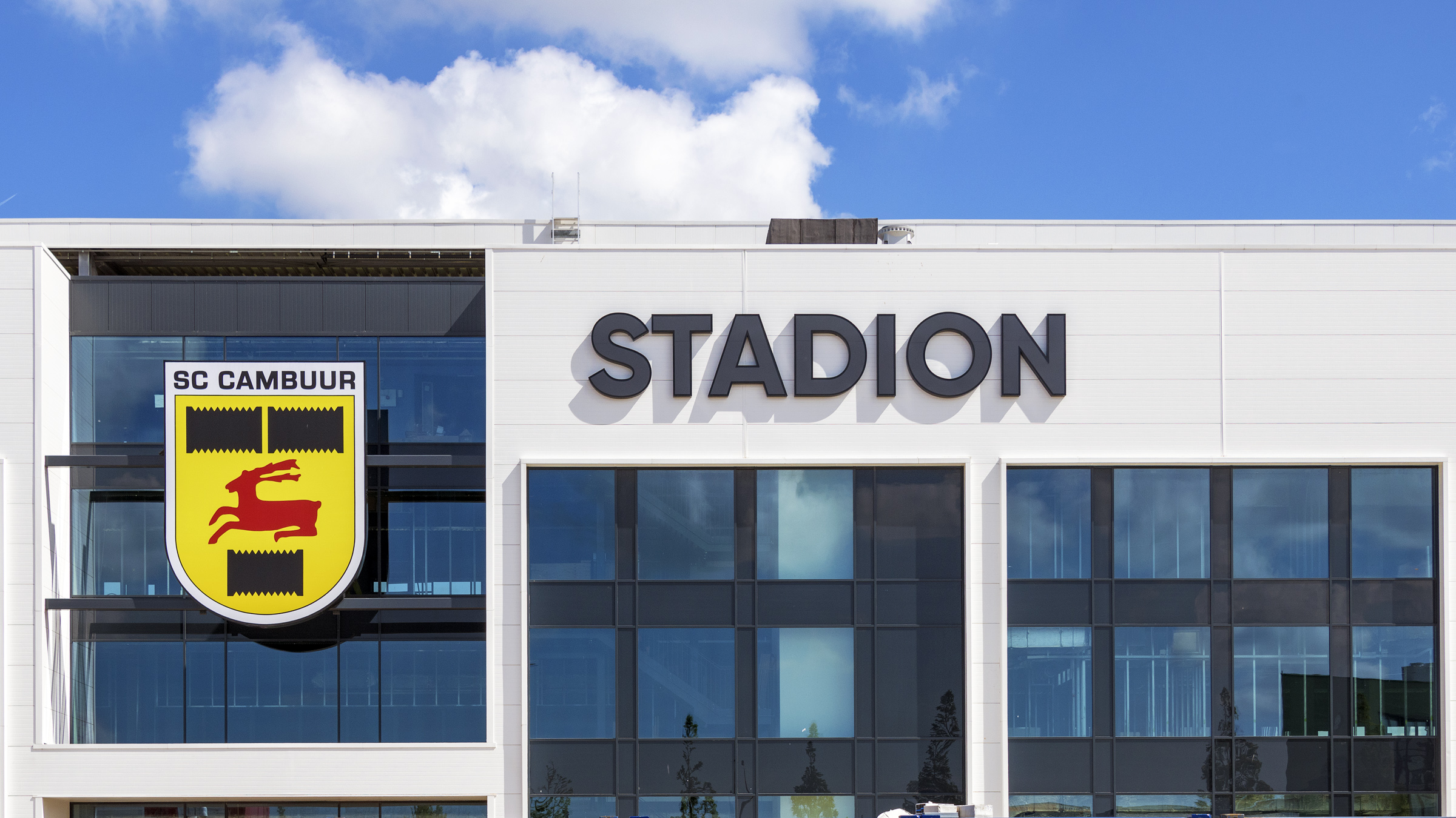 Vooraanzicht SC Cambuur